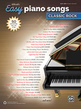 Easy Piano Songs Classic Rock piano sheet music cover